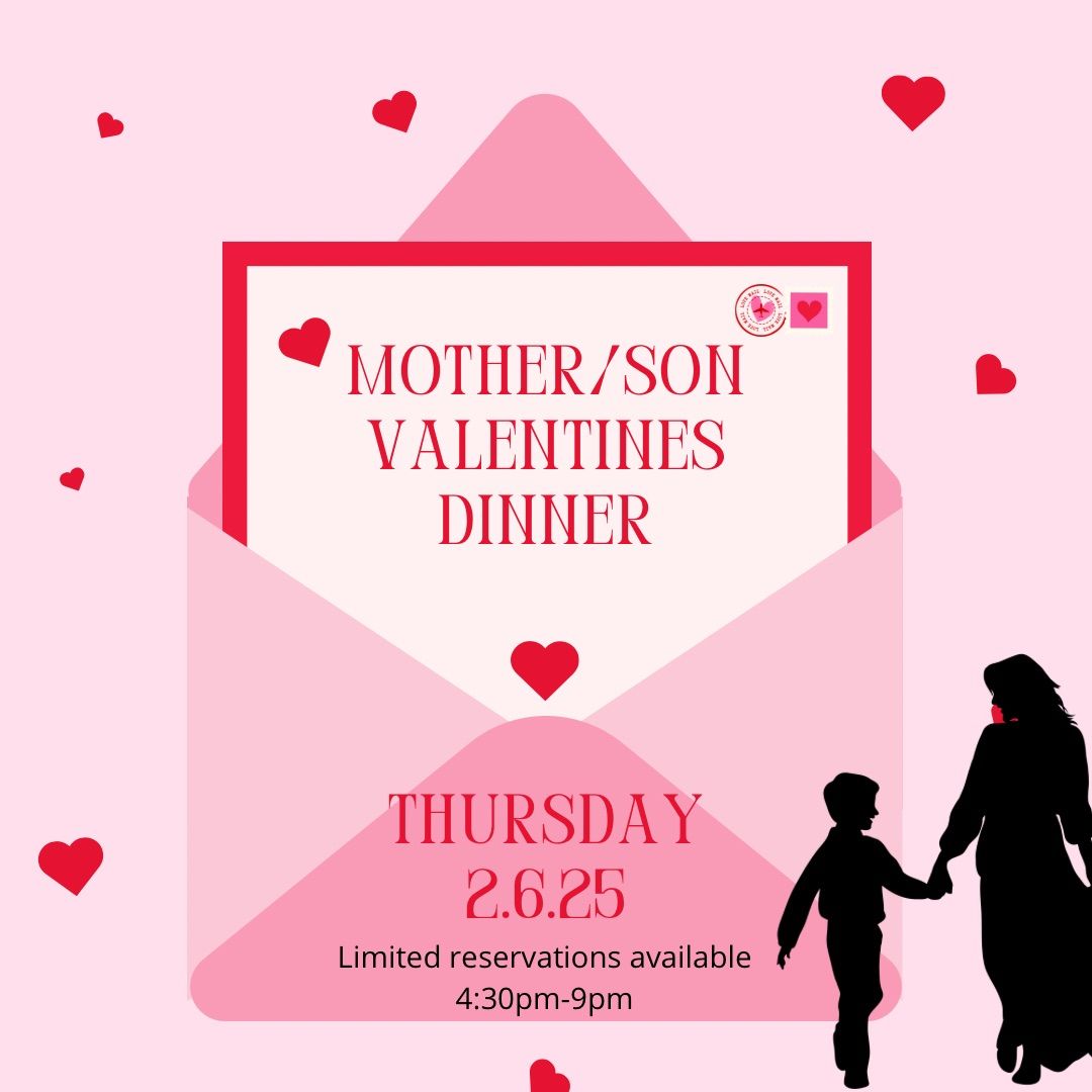 Mother\/Son Valentines Dinner