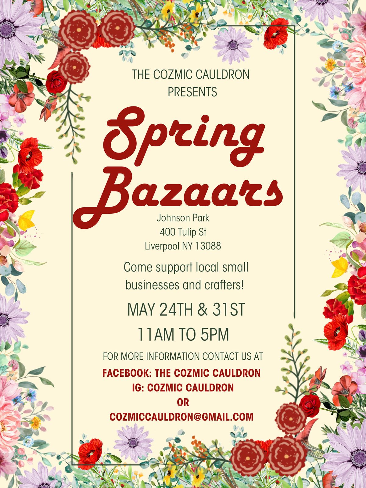 Spring Bazaar Part 2