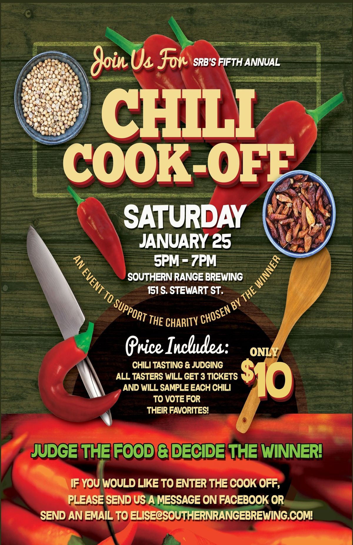 Southern Range 5th Annual Chili Cook Off!