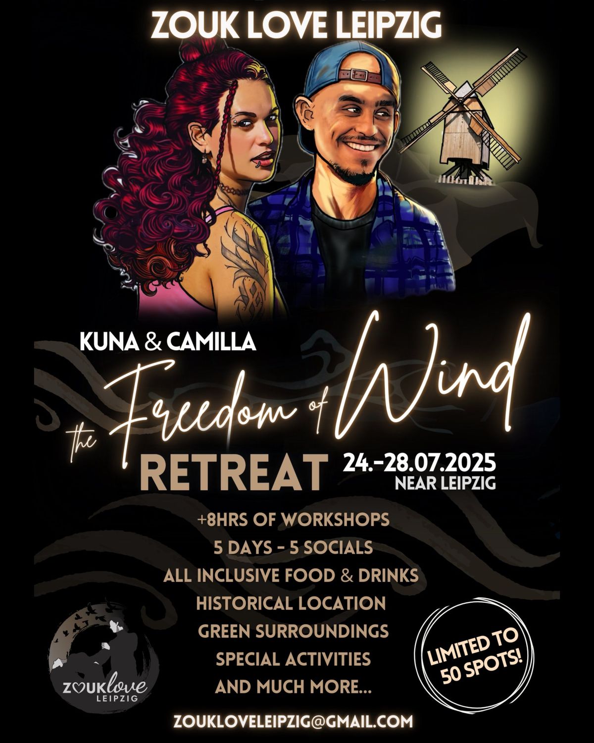 The Freedom Of Wind - Retreat with Kuna & Camilla 