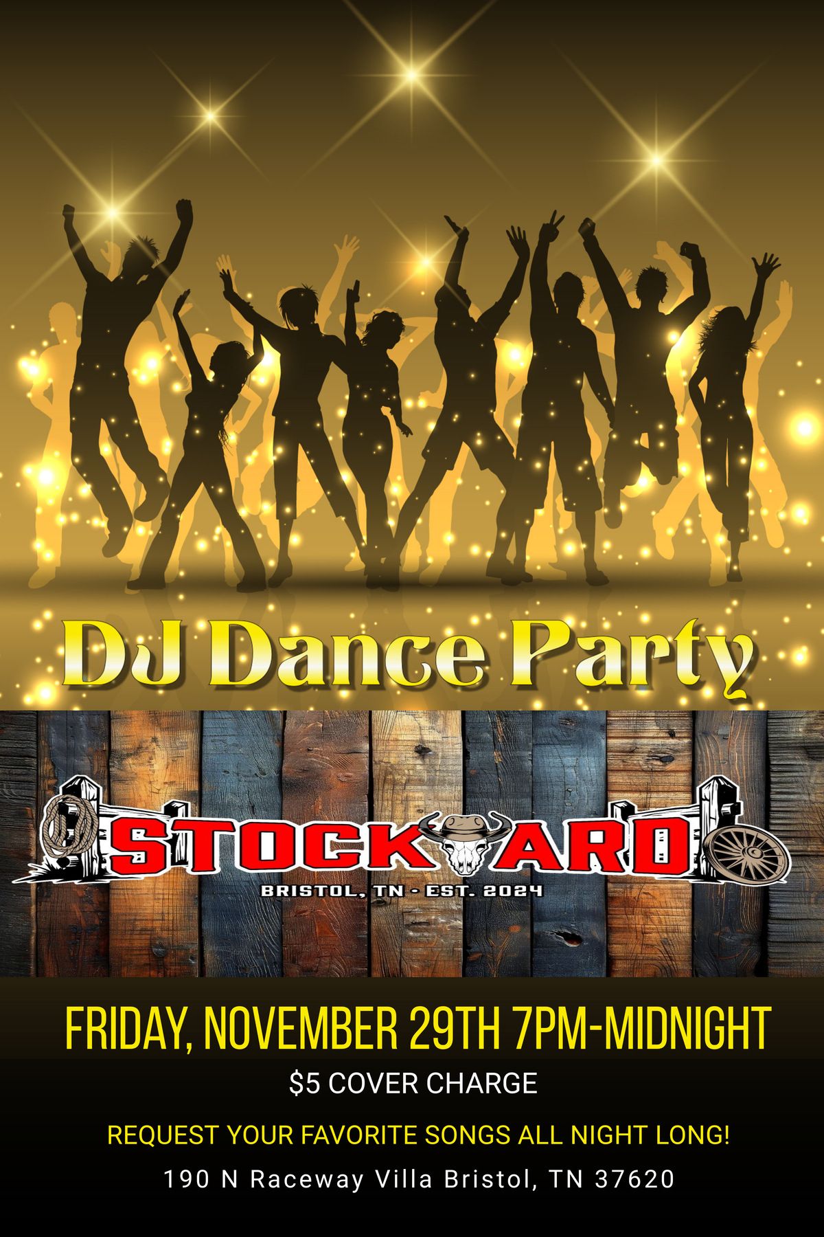 DJ Hughz at Stockyard