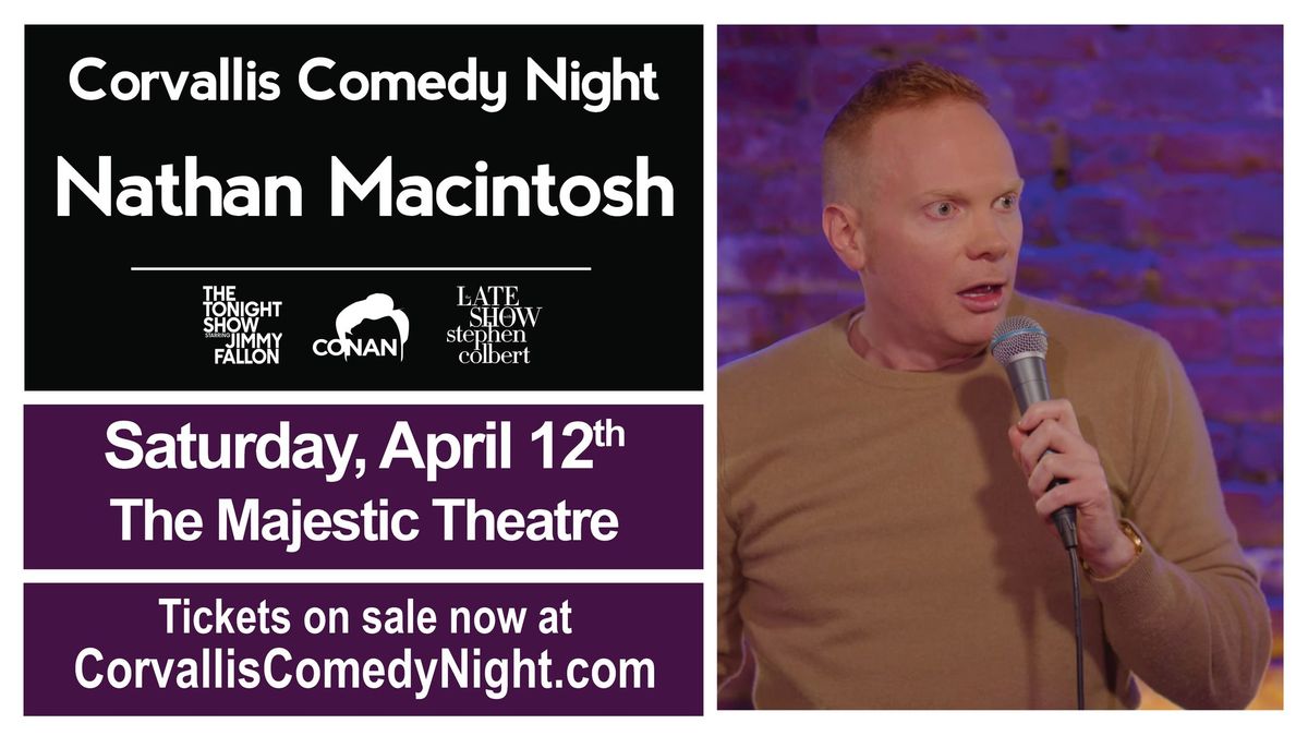 Corvallis Comedy Night with Nathan Macintosh