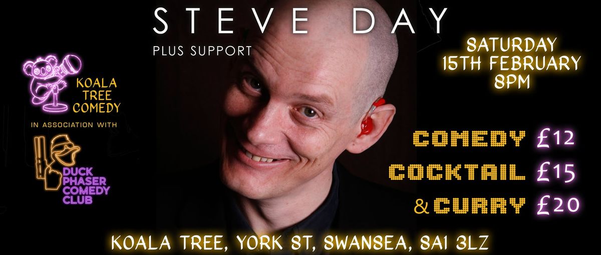 STEVE DAY at THE KOALA TREE plus support