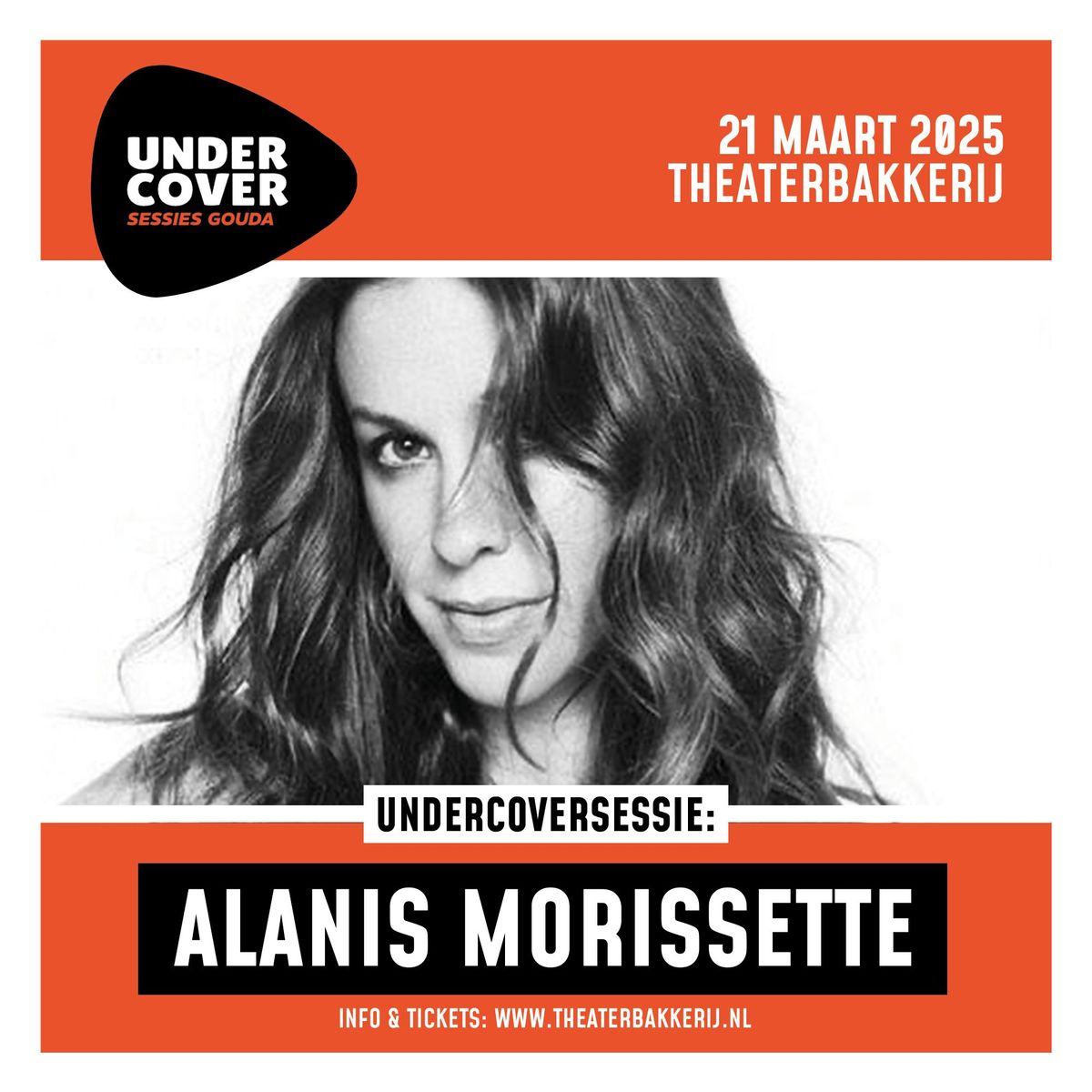 Undercoversessie: Alanis Morissette | De Theaterbakkerij