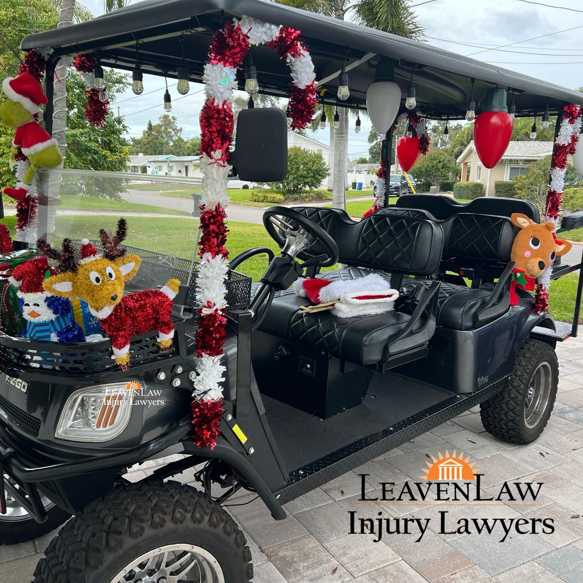 8th Annual Xmas Lighted Golf Cart Parade