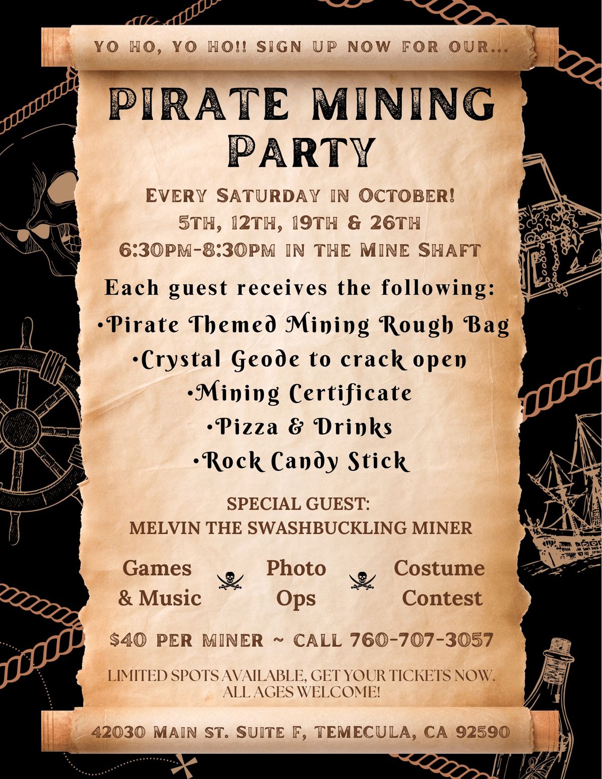 Pirate MINING Party