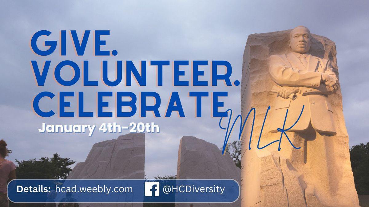 GIVE Like MLK Volunteer and Celebration Event