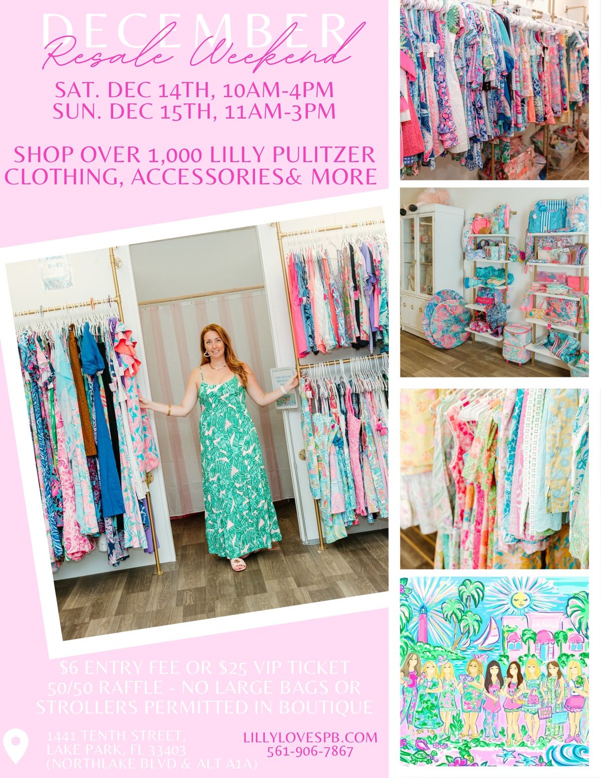 December Lilly Pulitzer Resale Weekend by Lilly Lovers of the Palm Beaches