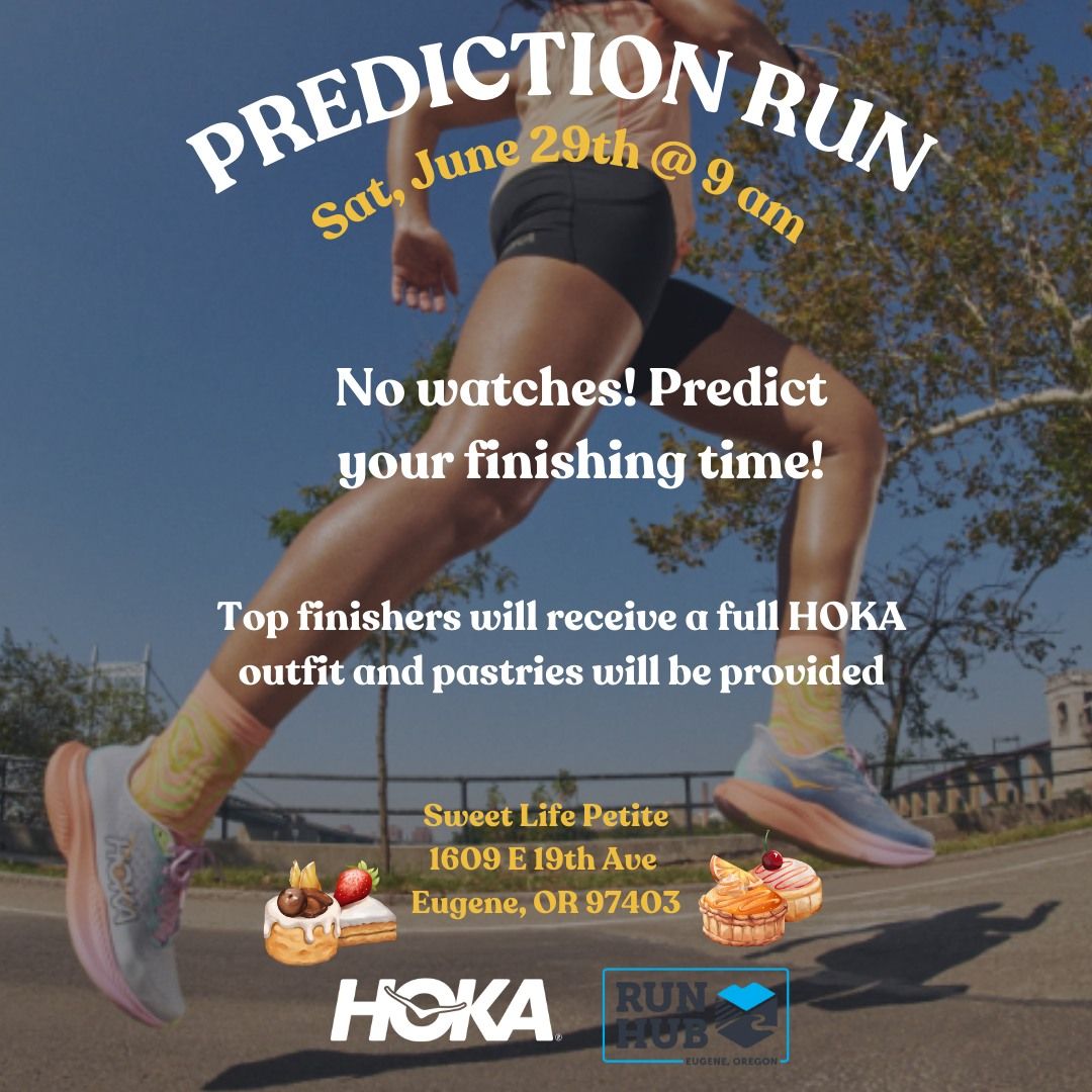 Prediction Run with Hoka