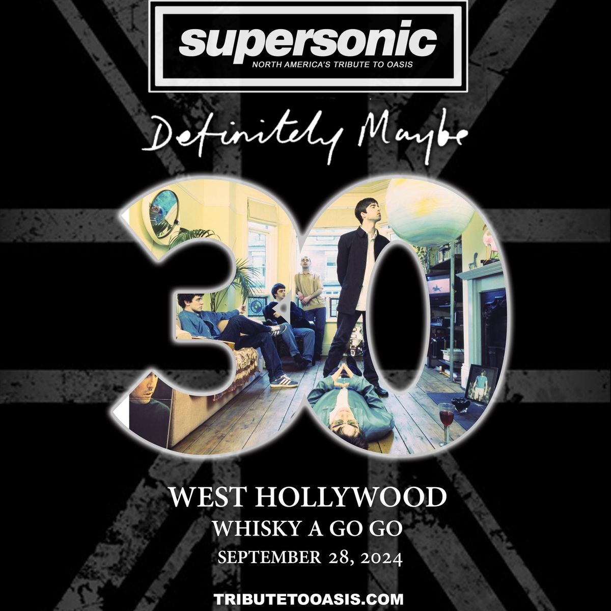 SuperSonic - Definitely Maybe 30th Anniversary @ Whisky-A-Go-Go, Los Angeles, CA.