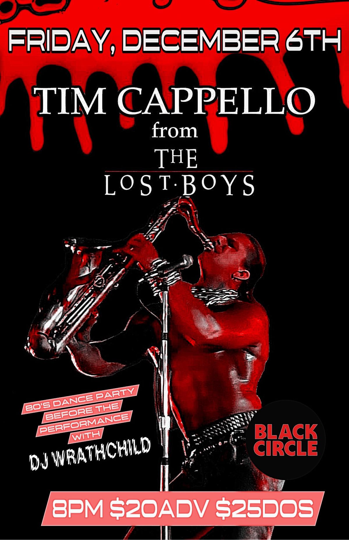 Stranger Attractions Presents TIM CAPPELLO of the cult film THE LOST BOYS!! 