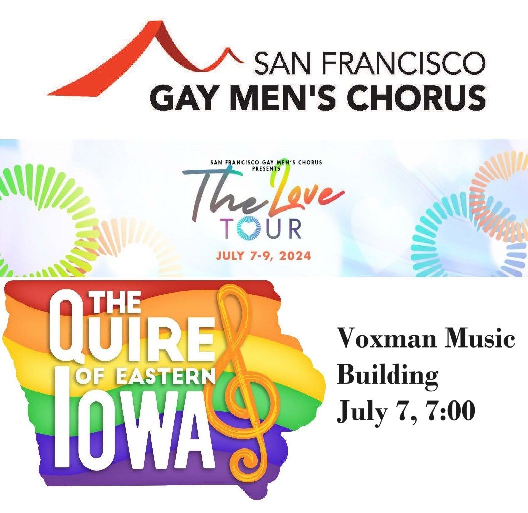 San Francisco Gay Men's Chorus performs with The Quire!