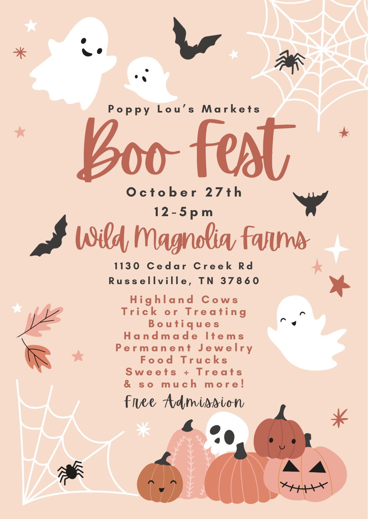 Boo Fest with Highland Cows 