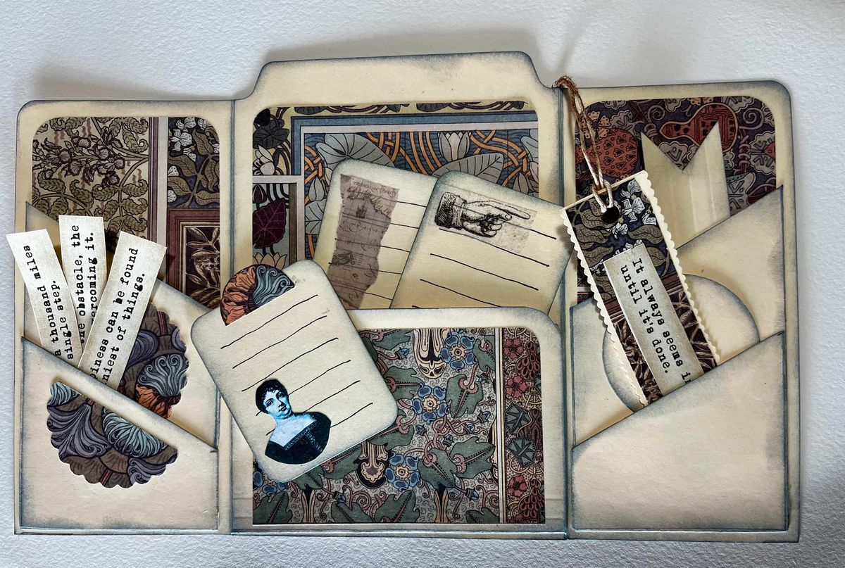 March: Junk Journal Folio Workshop