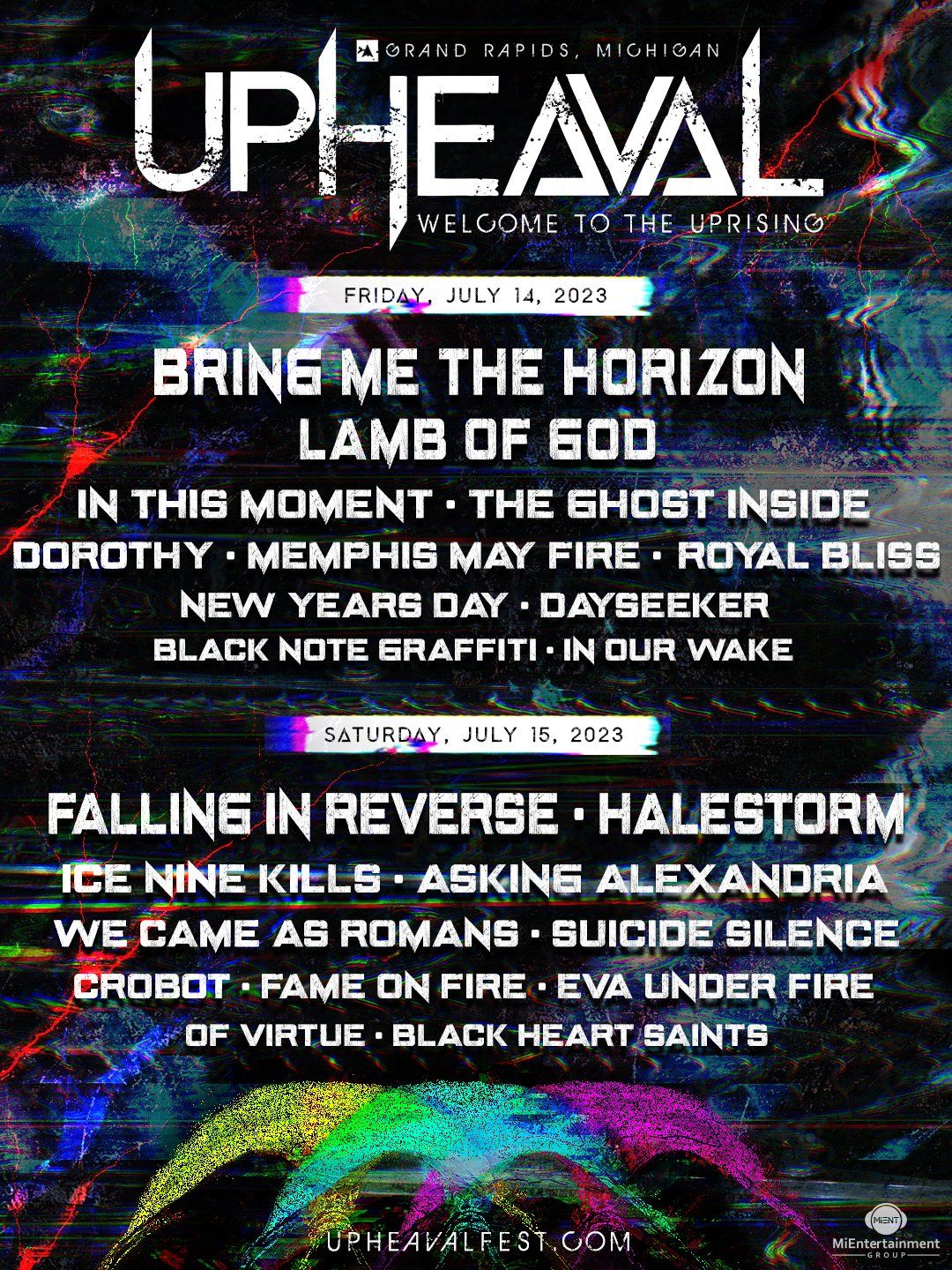 Upheaval Festival - Friday