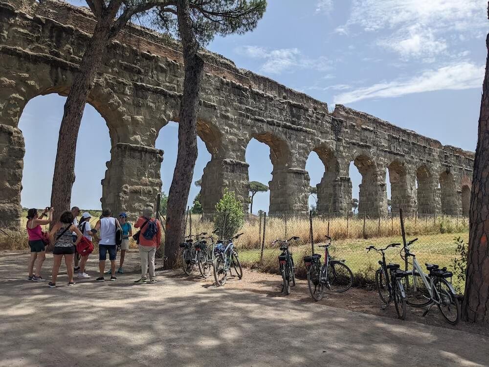 Official Appia Antica, Caffarella Valley & Aqueduct Park E-Bike Tour | English \u2013 Shared