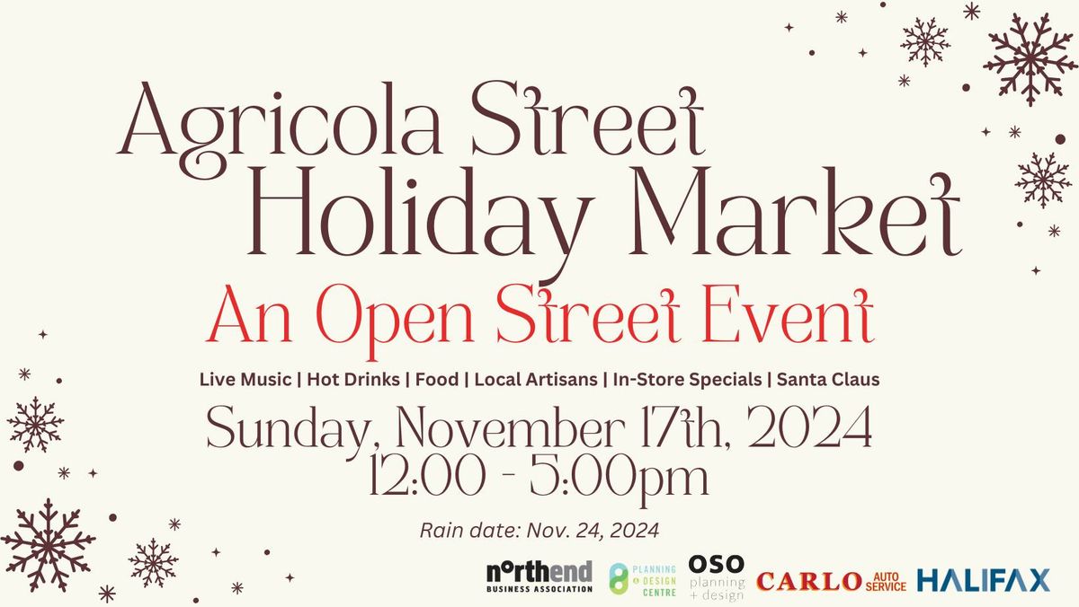 Agricola Street Holiday Market 2024