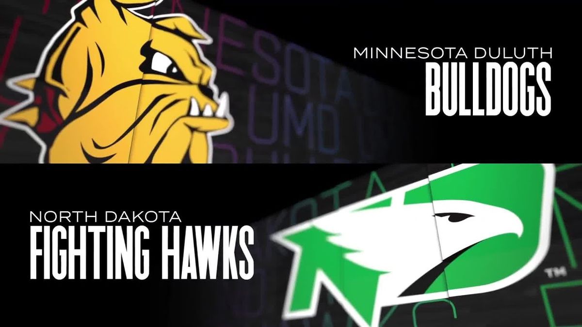 Minnesota Duluth Bulldogs at North Dakota Fighting Hawks Mens Hockey at Ralph Engelstad Arena - Grand Forks