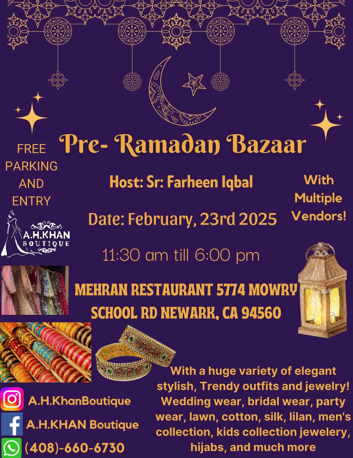 Pre-Eid Bazaar