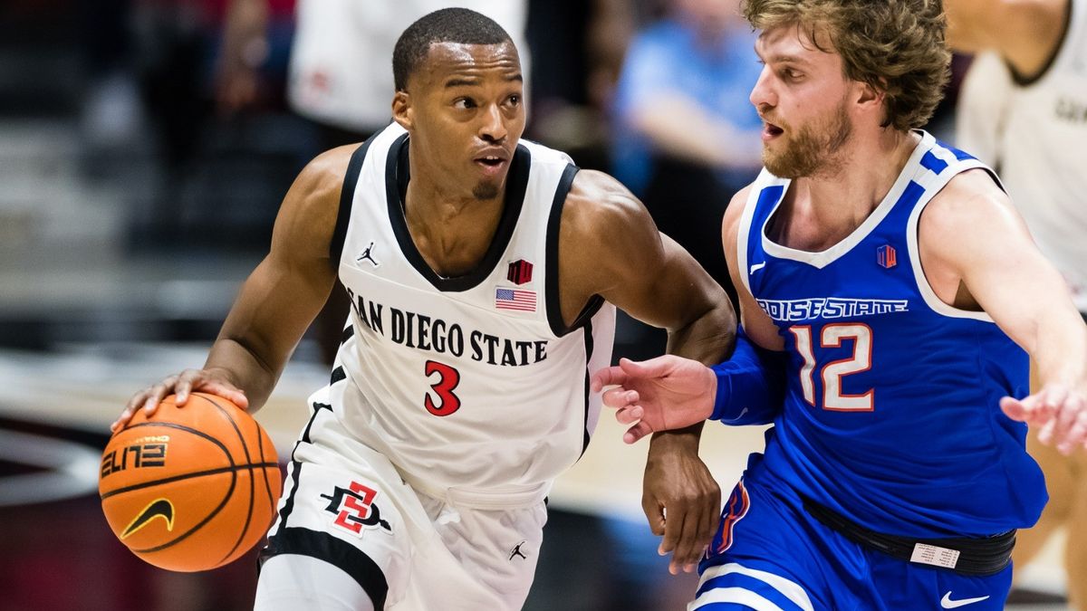 San Diego State Aztecs at Utah State Aggies Mens Basketball