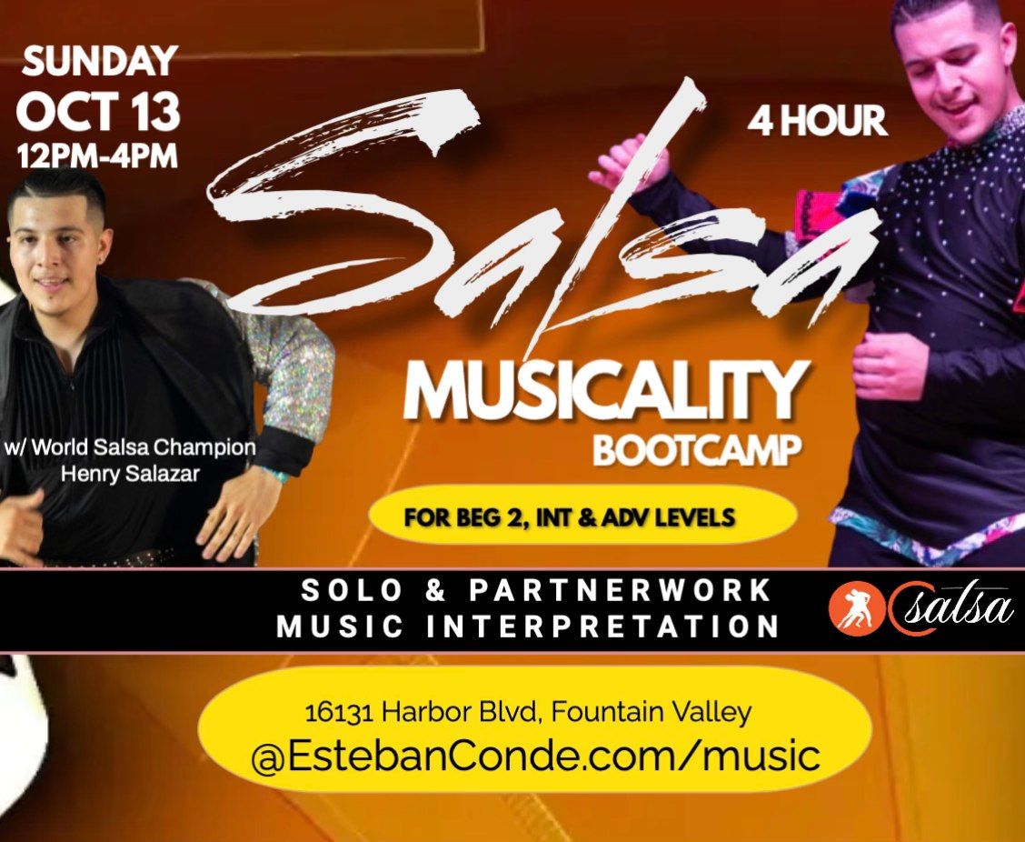 Salsa Musicality Dance Bootcamp 