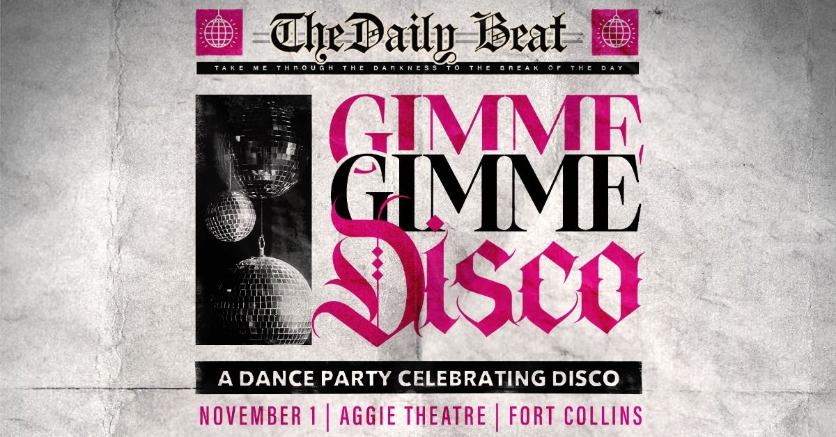 Gimme Gimme Disco | Aggie Theatre