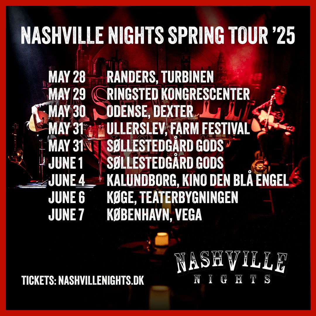 Ringsted Kongrescenter \/ Nashville Nights Spring Tour 2025