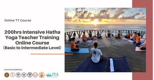 200hrs Intensive Hatha Yoga Teacher Training Course - Online