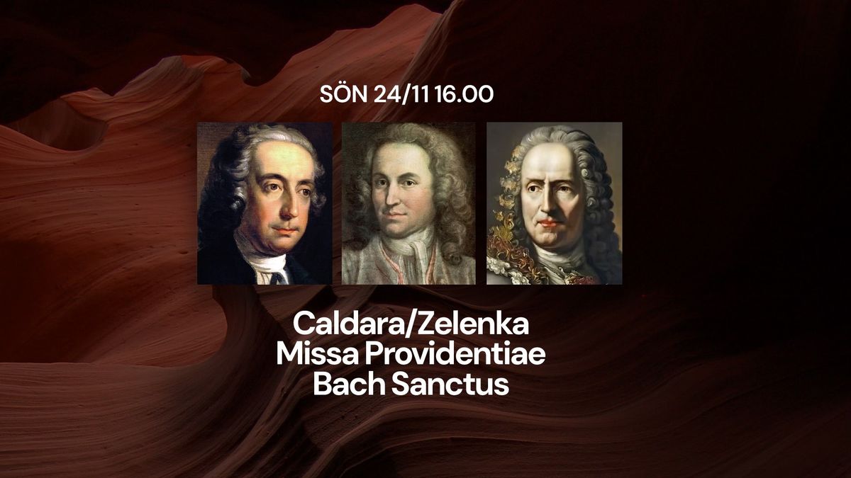 Caldara, Zelenka och Bach