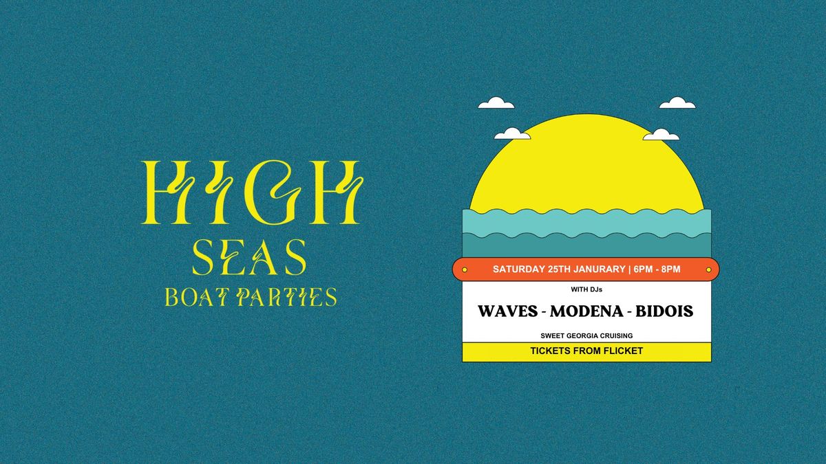 High Seas Boat Parties are Back! - January 25th - Wellington