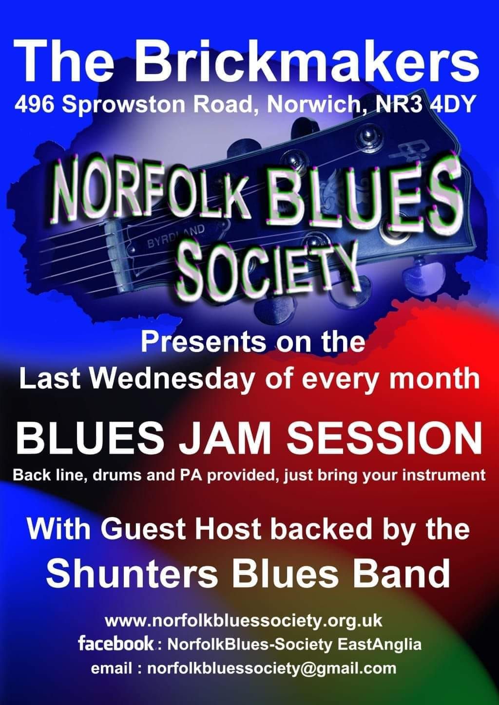 NORFOLK BLUES SOCIETY JAM SESSION  