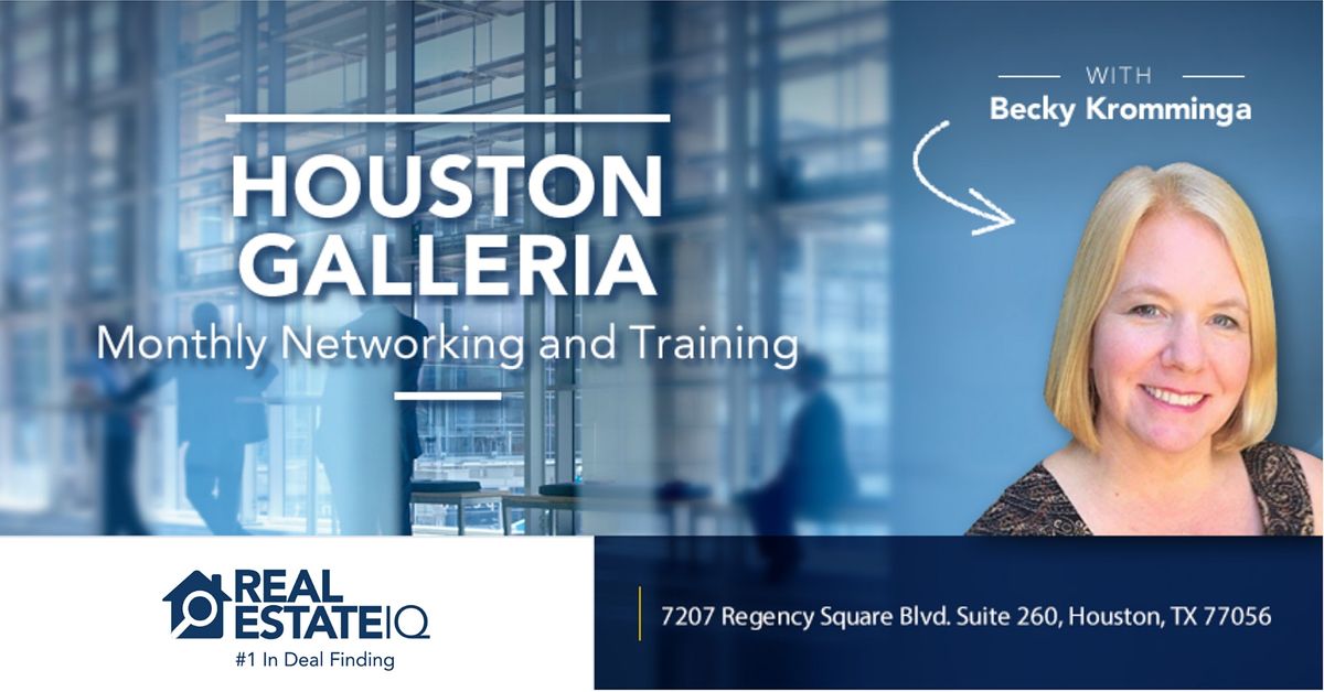[ONLINE EVENT] Houston - Galleria Monthly Deal Finding Training