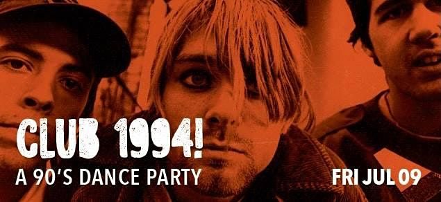 Club 1994 - A 90's Dance Party w\/ Missing Persons Afterparty + Magic Wands