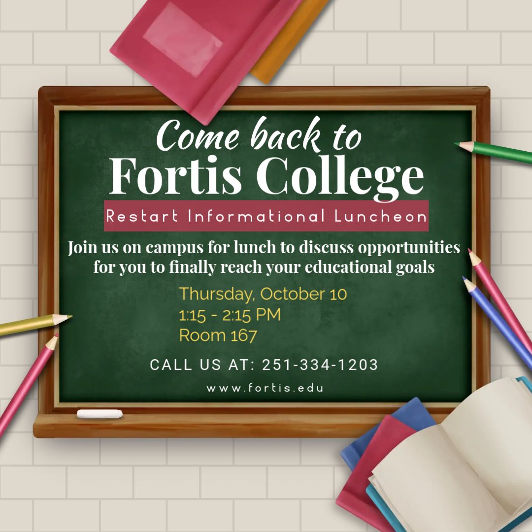 Fortis College Restart Informational Luncheon