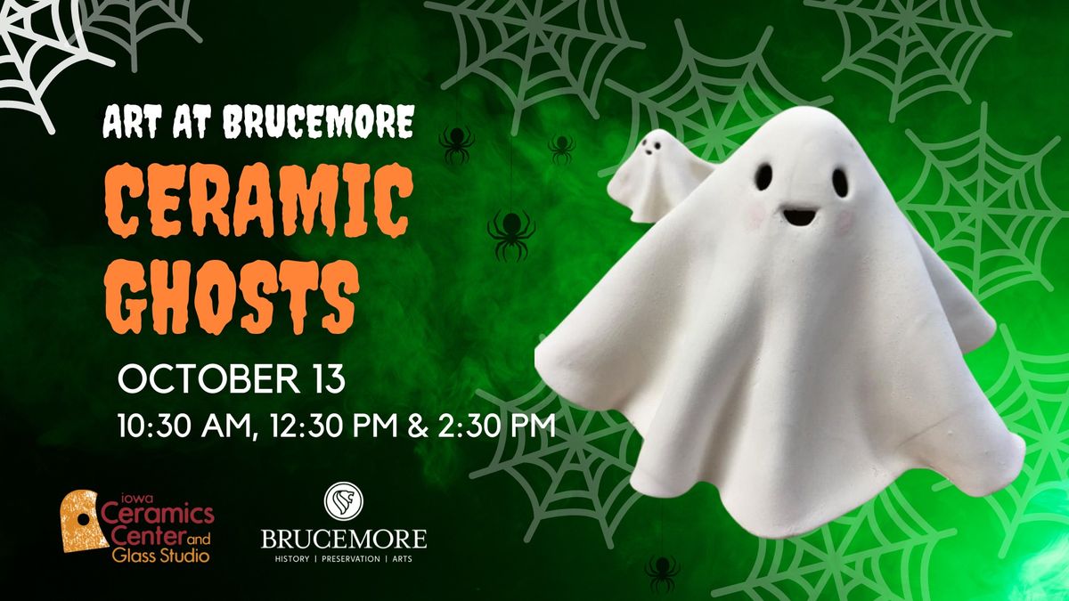 Art at Brucemore: Ceramic Ghosts