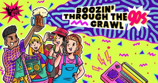Boozin' Through The 90s Bar Crawl | Philadelphia, PA - Bar Crawl LIVE!