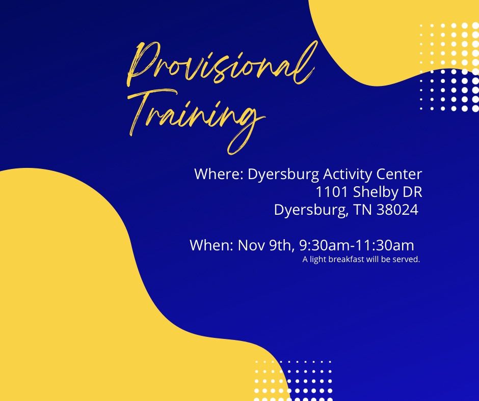 Junior Auxiliary of Dyer County New Member Training 