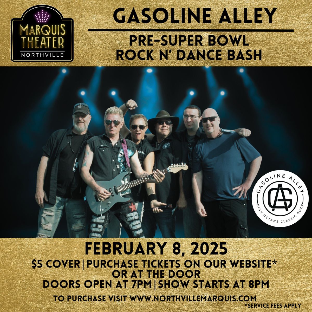 Gasoline Alley Pre-Super Bowl Rock n' Dance Bash