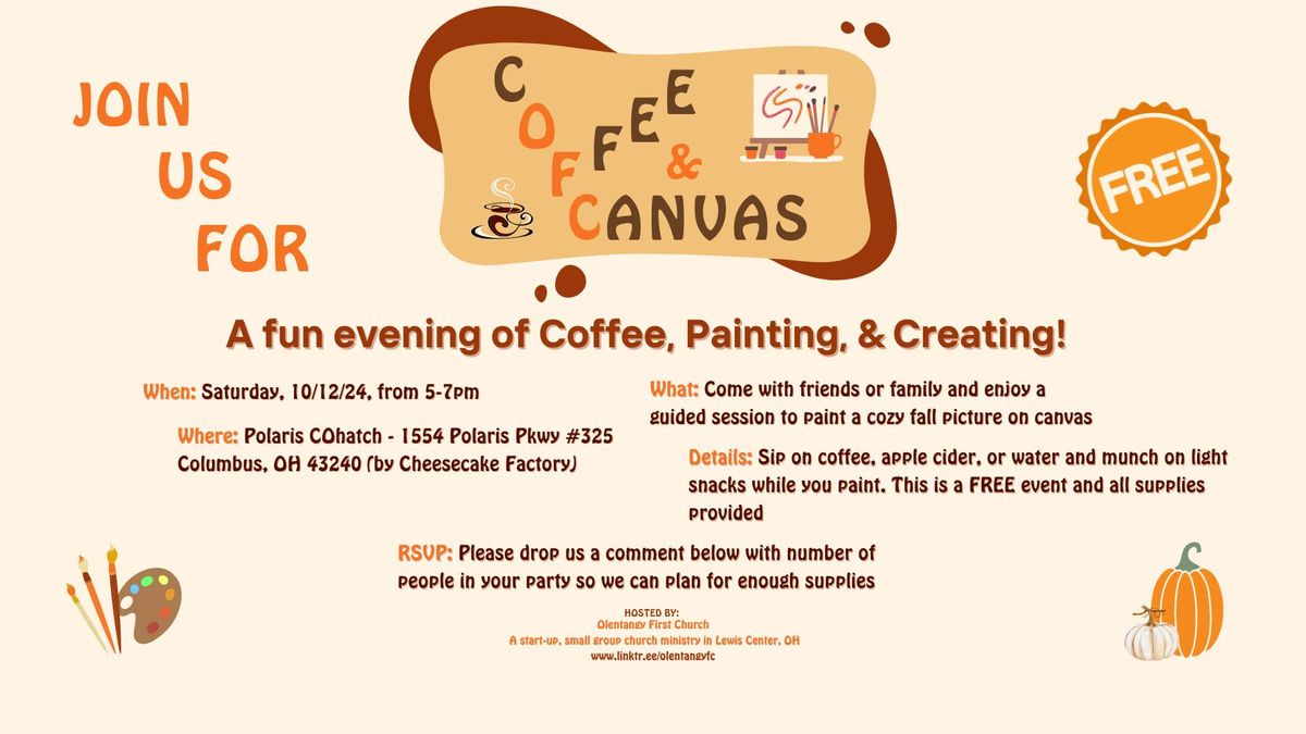 Coffee & Canvas Painting Event