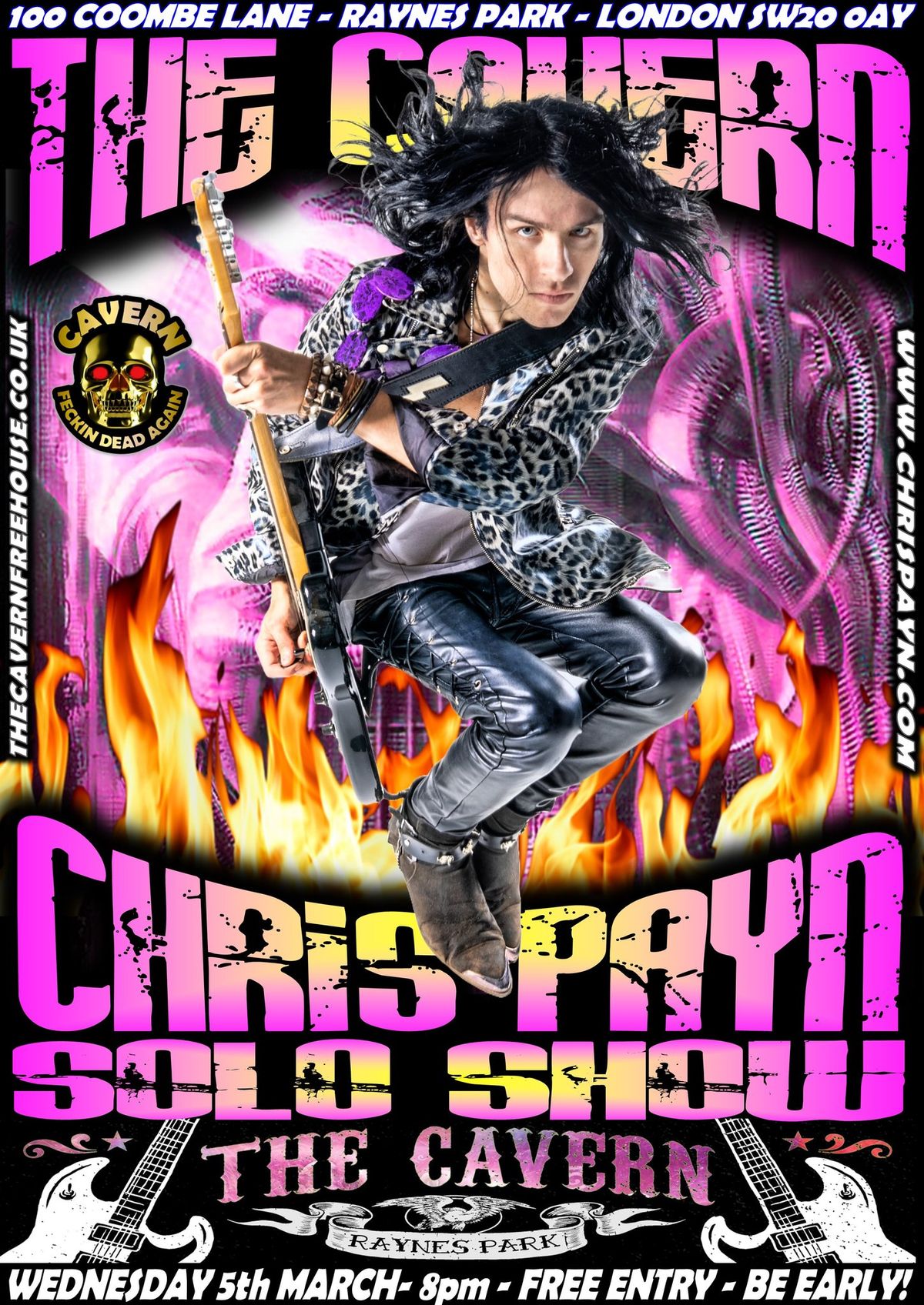 Chris Payn Solo Show @ The Cavern, London