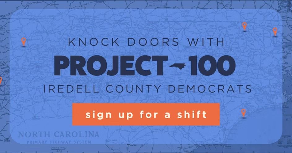 Knock Doors with Iredell County Dems - Statesville