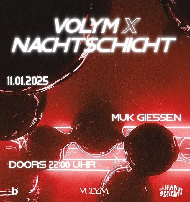 VOLYM x NACHTSCHICHT