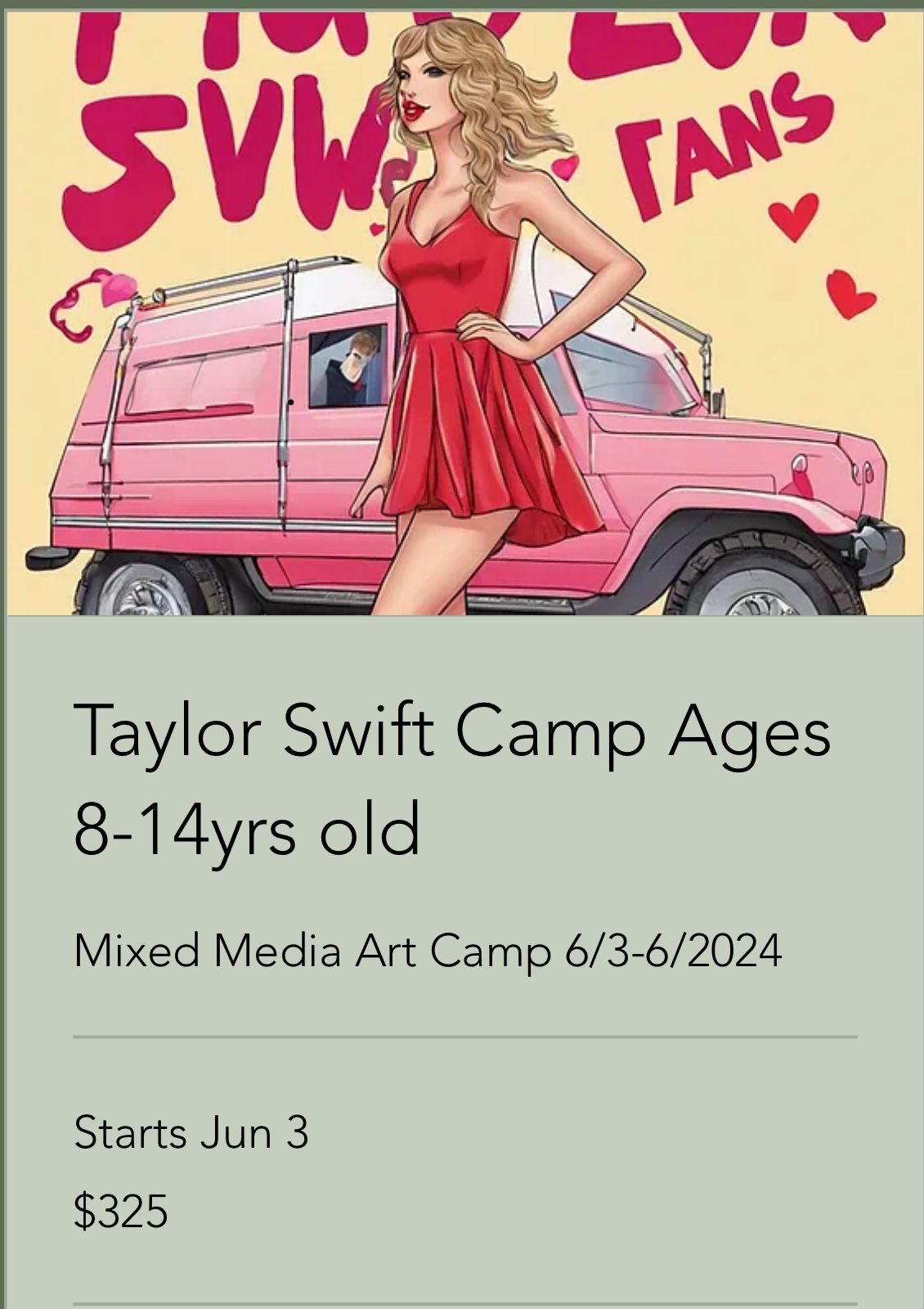 Taylor Swift Summer Camp