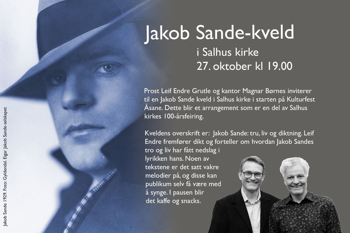 Jakob Sande-kveld i Salhus kirke! 