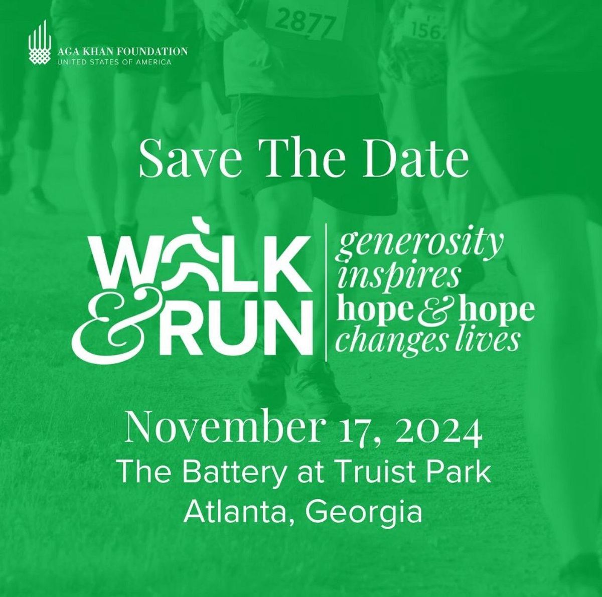 Aga Khan Foundation's annual Walk & Run