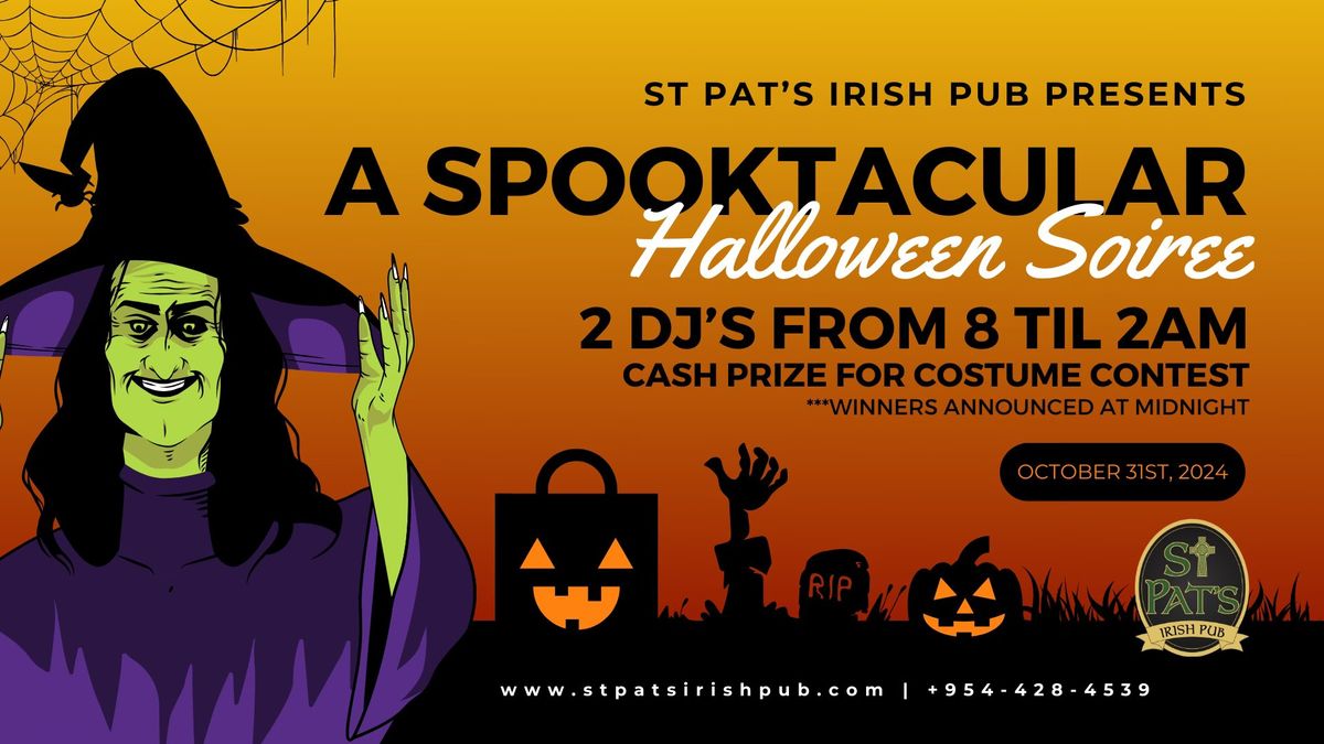 St Pat's Halloween Soiree