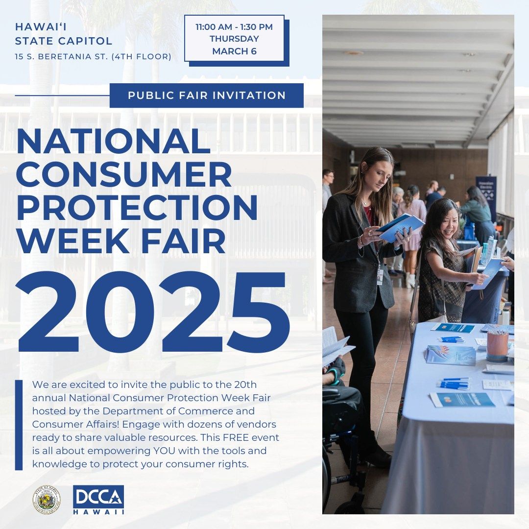 20th Annual National Consumer Protection Week Fair