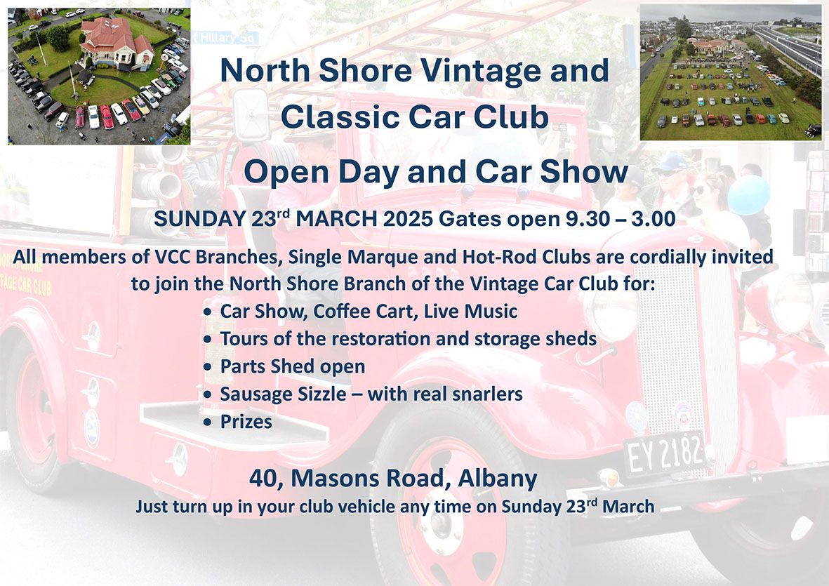 North Shore VCC Annual Car Show