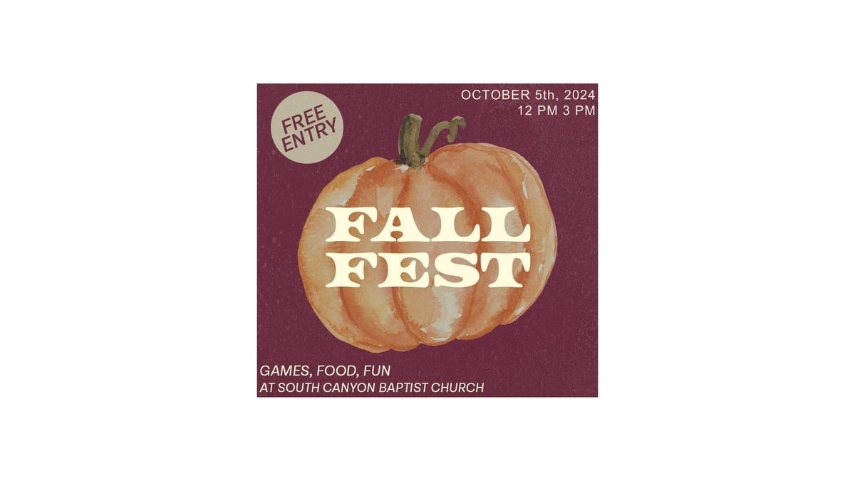 SCBC Fall Festival