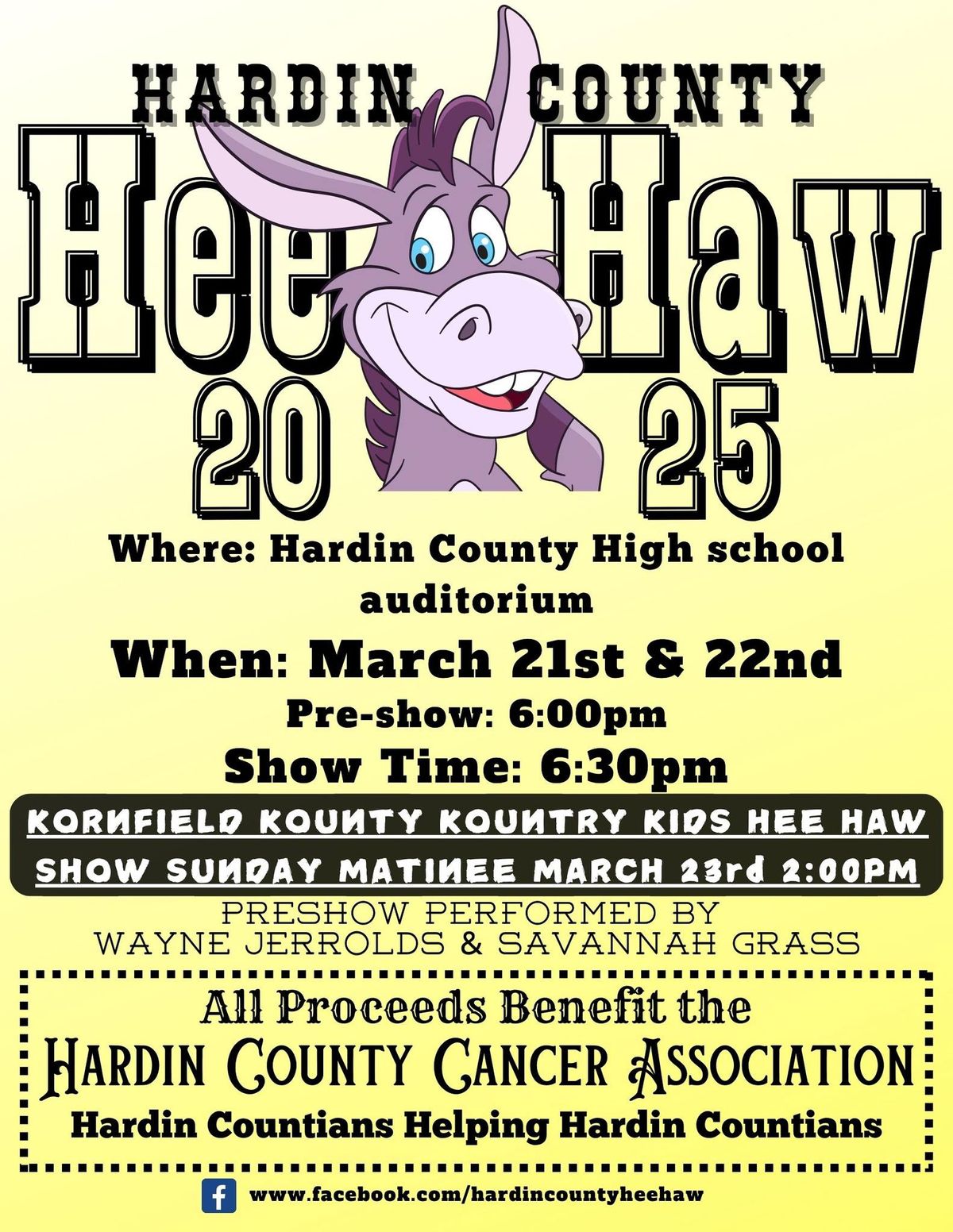 Hardin County Hee Haw